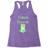 future runner Racerback Tank