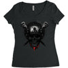 terror noise division Women's Triblend Scoop T-shirt