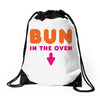 Bun in the Oven Drawstring Bags