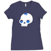 skull full of cats Ladies Fitted T-Shirt