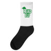 christmas head elf Socks
