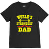 strongest dad V-Neck Tee