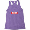resist hypebeast Racerback Tank