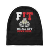 we all lift down here Baby Beanies