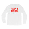 pizza is my bae ringer Long Sleeve Shirts
