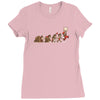 retro evolution Ladies Fitted T-Shirt