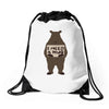 i need a hug Drawstring Bags