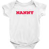 i'm a nanny what's your superpower Baby Bodysuit