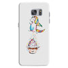 Cute Unicorn and Happy Cupcake Samsung Galaxy S7