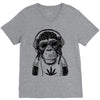 monkey hipster V-Neck Tee