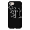 fk it funny college party iPhone 8 Case