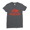Faith Can Move Mountains Ladies Fitted T-Shirt