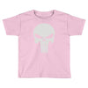 the punisher skull head Toddler T-shirt