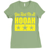 you had me at hooah Ladies Fitted T-Shirt