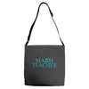 math teacher pi Adjustable Strap Totes