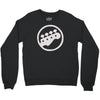 scott pilgrim vs the world bass guitar rockband vintage show movie tee Crewneck Sweatshirt