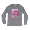 quens are born in august Long Sleeve Shirts