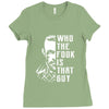 Who the Fook Is That Guy, McGregor VS Alvarez Ladies Fitted T-Shirt