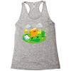 no jacket required Racerback Tank