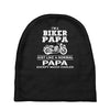i'm a biker papa just like a normal papa except much cooler Baby Beanies