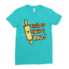this İs how i roll Ladies Fitted T-Shirt