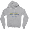 nicer person Zipper Hoodie