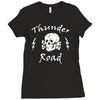 thunder road Ladies Fitted T-Shirt