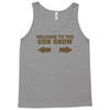 welcome to the gun show ron burdundy anchorman inspired gift funny Tank Top