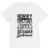 This Guy Is Taken By A Super Sexy December Girlfriend V-Neck Tee