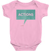 louder than words Baby Onesie
