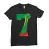 stand with colin Ladies Fitted T-Shirt