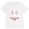 amateur ham radio callsign antenna V-Neck Tee