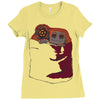 pocket protector Ladies Fitted T-Shirt