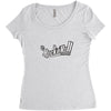 ROCKNROLL Women's Triblend Scoop T-shirt