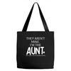 the cool fun and favorite aunt Tote Bags