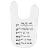 X-Mas Math Baby Bibs