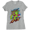 zombie cup Ladies Fitted T-Shirt