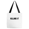 killing it bullet Tote Bags