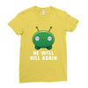 He Will Kill Again Ladies Fitted T-Shirt