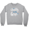 Daddy is my Hero Baby Boy Crewneck Sweatshirt