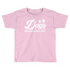 Dogs Because People Suck Toddler T-shirt