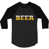 beer 3/4 Sleeve Shirt