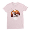back from the pit Ladies Fitted T-Shirt