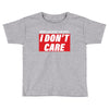 Breaking News i Don't Care Toddler T-shirt