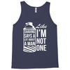 shaving says a lot about a man like Tank Top