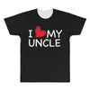 I Love My Uncle All Over Men's T-shirt