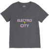 electro city V-Neck Tee