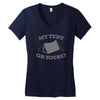 my tent or yours Women's V-Neck T-Shirt