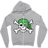 irish pirate Zipper Hoodie