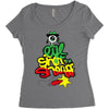 shot the sheriff Women's Triblend Scoop T-shirt